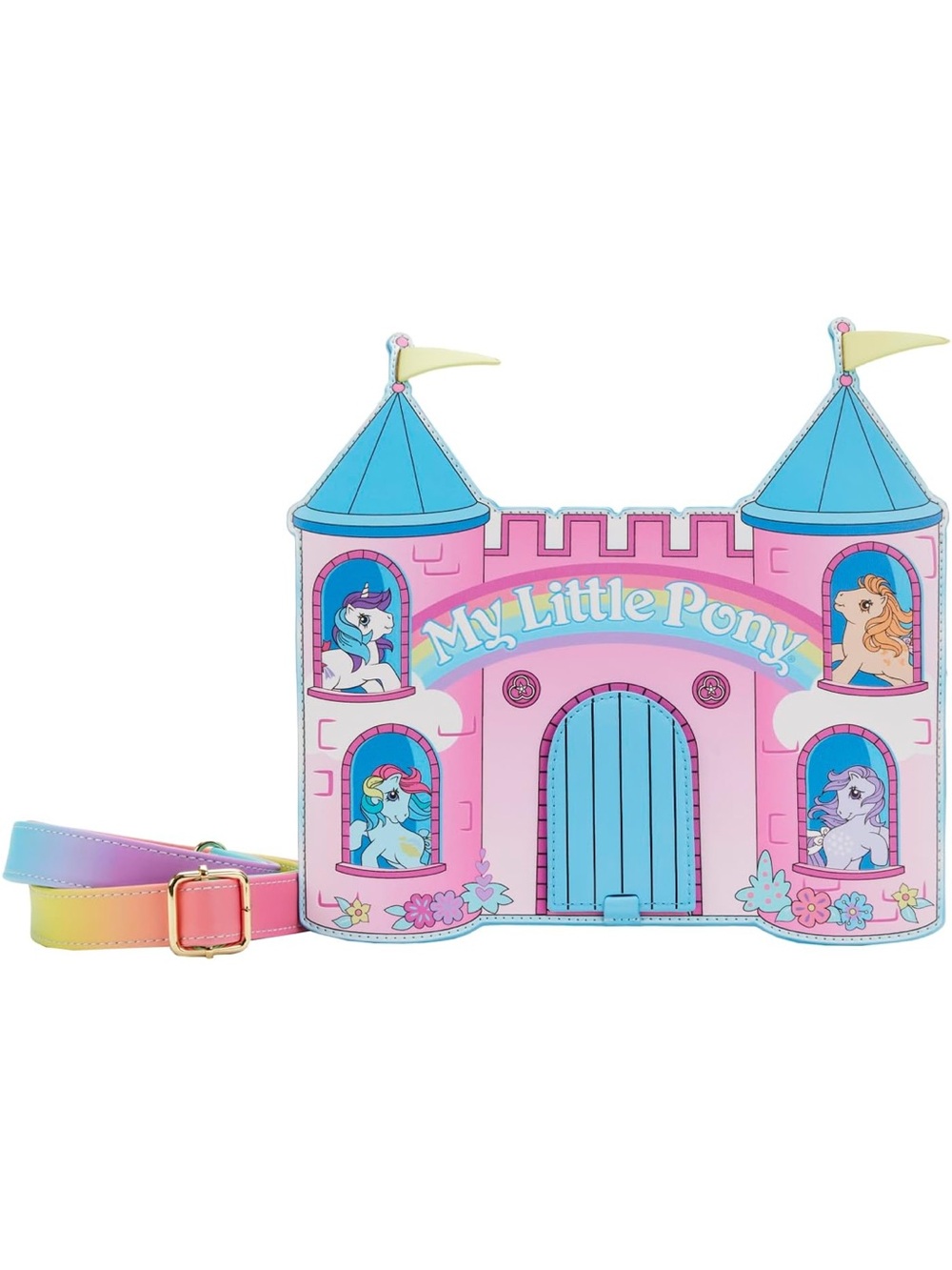 Loungefly Hasbro My Little Pony Castle Cross Body Bag